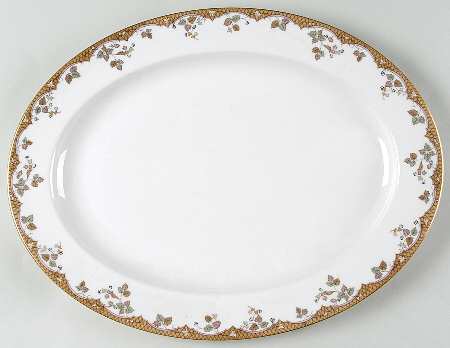 Lynnewood 16" Oval Serving Platter