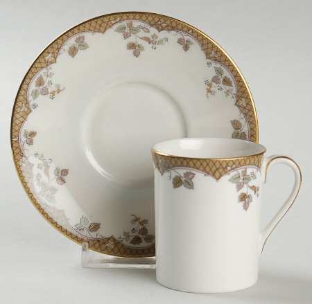 Lynnewood Flat Demitasse Cup & Saucer Set
