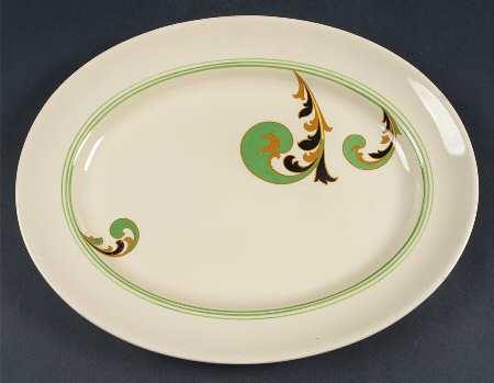 Lynn 13" Oval Serving Platter