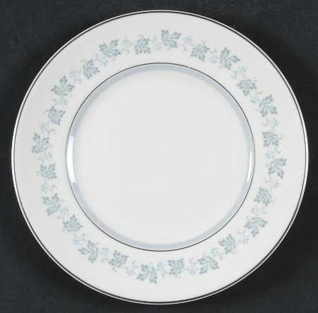 Lyric (H4948, Blue Leaves on Rim) Salad Plate