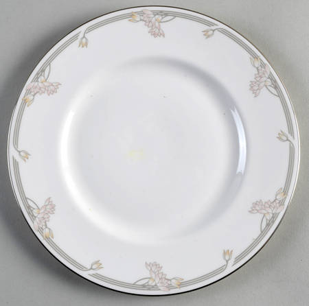 Lyric (H5114, Flowers on Band) Salad Plate