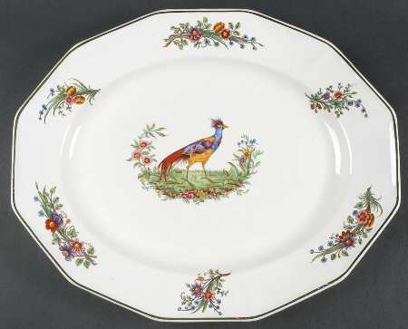 Lytton 15" Oval Serving Platter