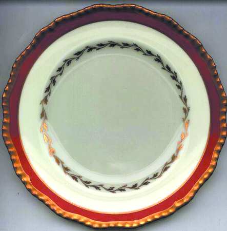 Maroon Band by Royal Doulton