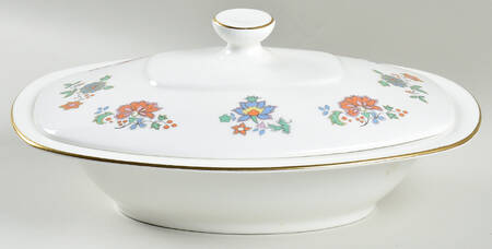 Madrigal Oval Covered Vegetable