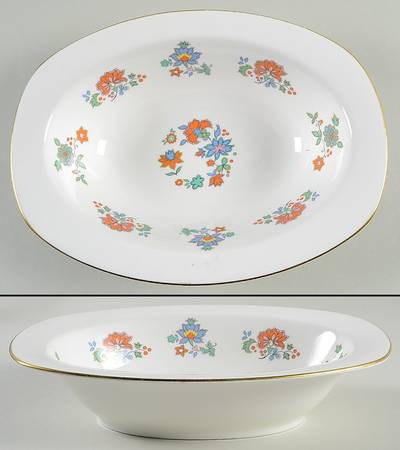 Madrigal 11" Oval Vegetable Bowl