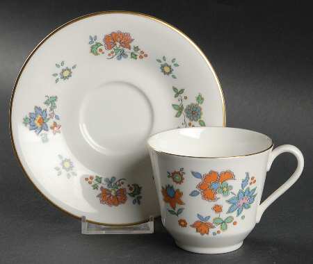 Madrigal Flat Cup & Saucer Set