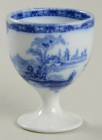 Madras (Flow Blue) Single Egg Cup