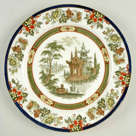 Madras Luncheon Plate