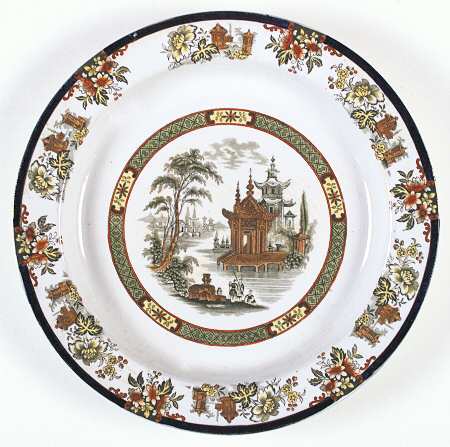 Madras 12" Chop Plate (Round Platter)