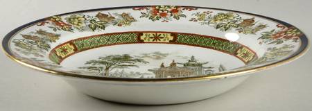 Madras Large Rim Soup Bowl