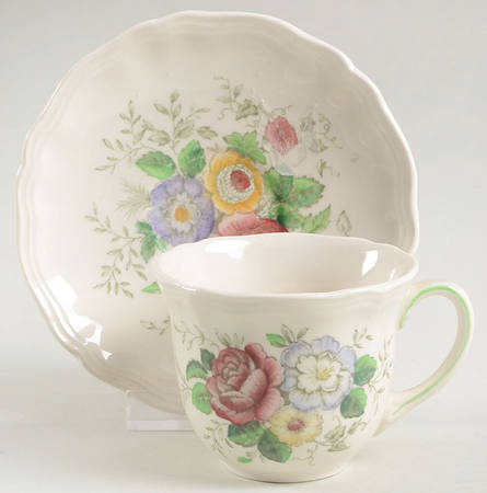 Malvern Flat Demitasse Cup & Saucer Set