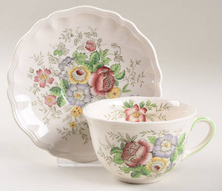 Malvern Flat Cup & Saucer Set