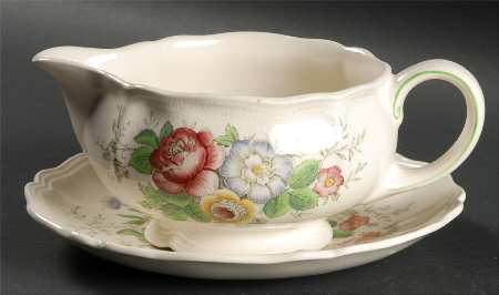 Malvern Round Gravy Boat & Underplate