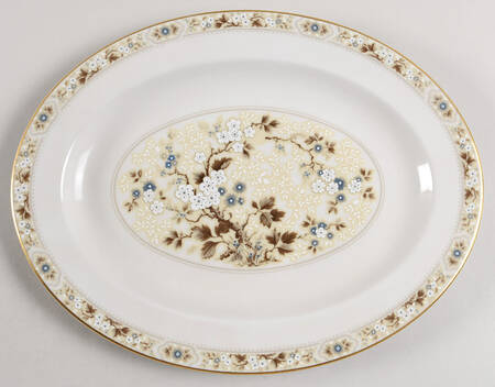 Mandalay 13" Oval Serving Platter