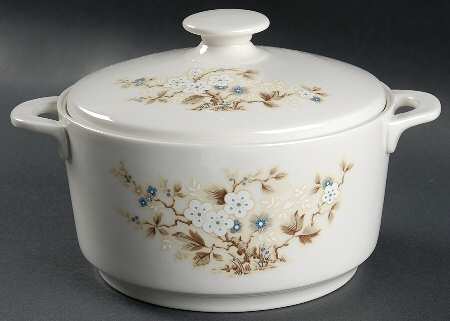 Mandalay 1.25 Qt Round Covered Casserole