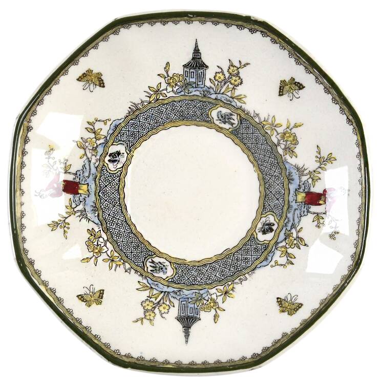 Mandarin Saucer for Demitasse Cup