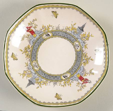 Mandarin Saucer for Cream Soup Bowl