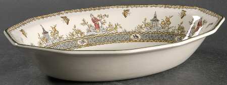 Mandarin 10" Oval Vegetable Bowl