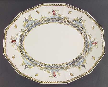 Mandarin 16" Oval Serving Platter