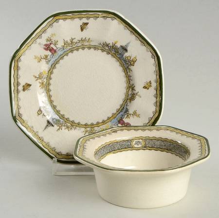 Mandarin Ramekin & Saucer Set