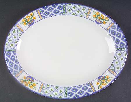 Marisol 13" Oval Serving Platter