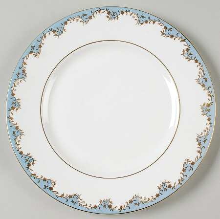 Marlborough Light Blue Luncheon Plate