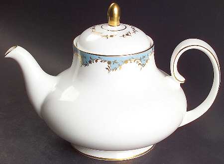 Marlborough Light Blue Teapot & Lid