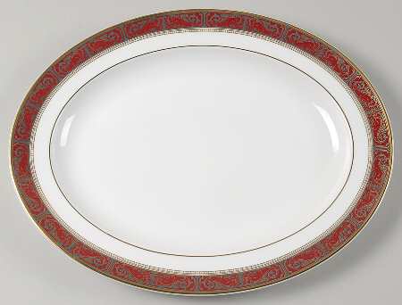 Martinique 13" Oval Serving Platter