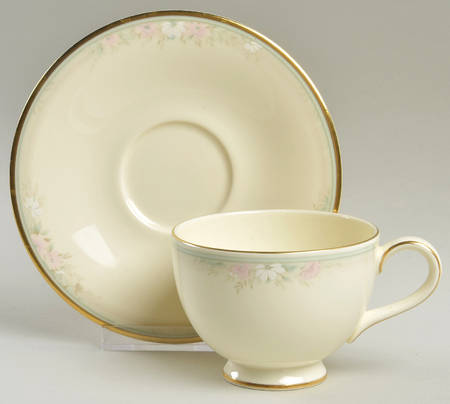 Matinee Footed Cup & Saucer Set