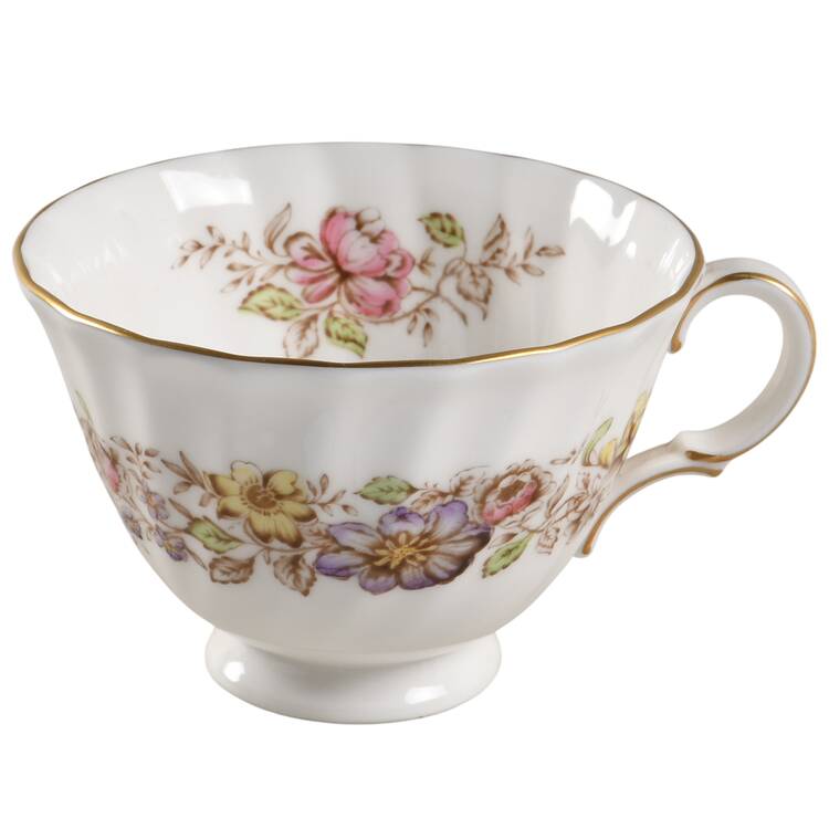 Mayfair Brown, Multicolor Footed Cup