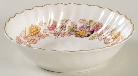 Mayfair Brown, Multicolor Oatmeal Bowl