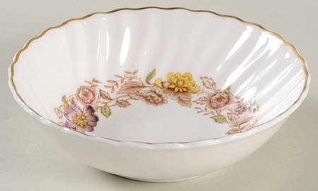 Mayfair Brown, Multicolor Fruit/Dessert (Sauce) Bowl