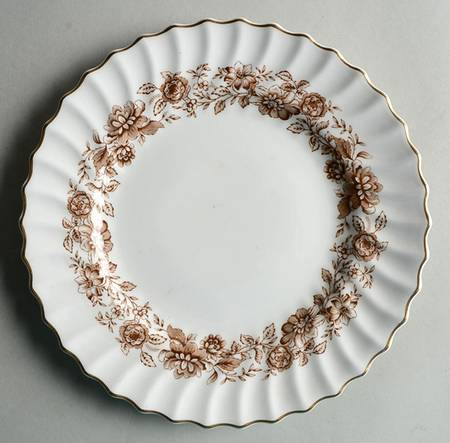 Mayfair Brown Luncheon Plate