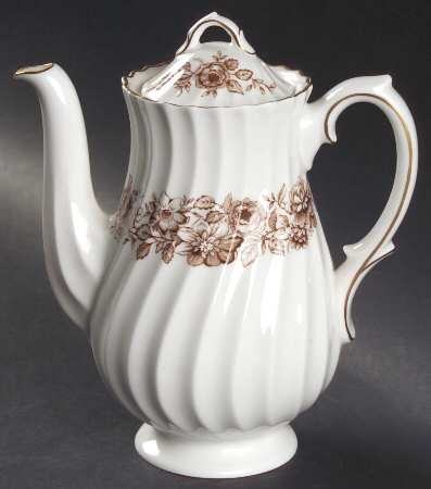Mayfair Brown Mini Coffee Pot & Lid