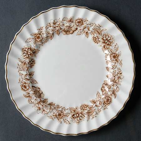 Mayfair Brown Salad Plate