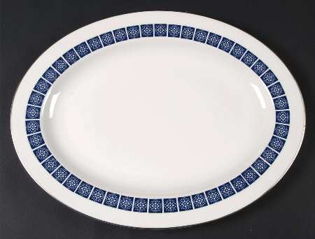 Medallion 13" Oval Serving Platter