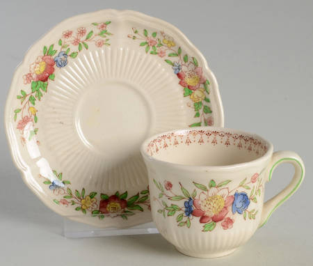 Medford Flat Demitasse Cup & Saucer Set