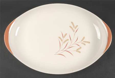 Meadow Glow 17" Oval Serving Platter