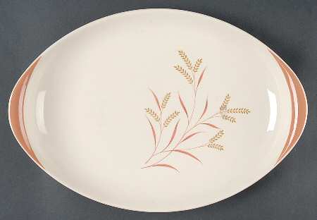 Meadow Glow 14" Oval Serving Platter