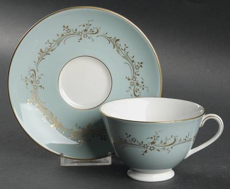 Melrose Footed Cup & Saucer Set