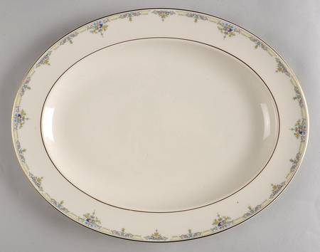 Melanie 13" Oval Serving Platter