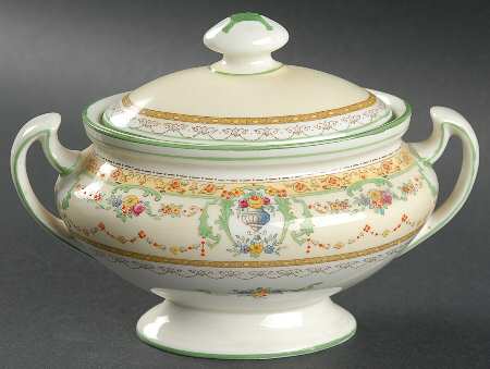 The Melfont Sugar Bowl & Lid