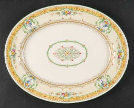 The Melfont 12" Oval Serving Platter