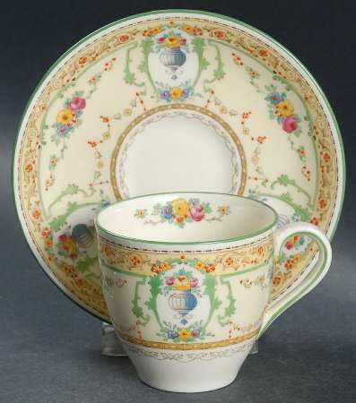 The Melfont Flat Demitasse Cup & Saucer Set