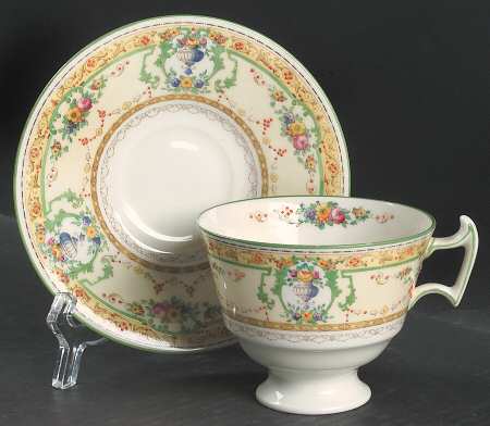 The Melfont Footed Cup & Saucer Set