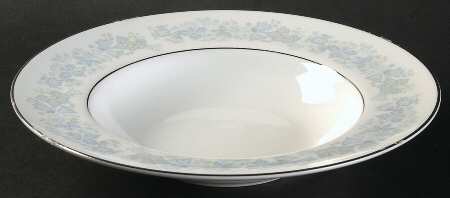 Meadow Mist Rim Soup Bowl
