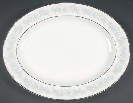 Meadow Mist 13" Oval Serving Platter