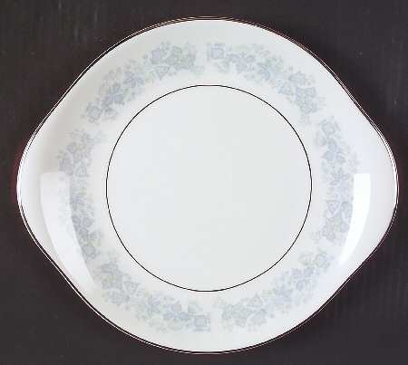 Meadow Mist Handled Cake Plate
