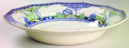 Merryweather Large Rim Soup Bowl