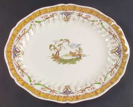 Michelham 15" Oval Serving Platter